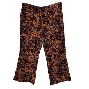 Free People  Floral Tropical Print Wide Leg Pants Women's‎ Size M